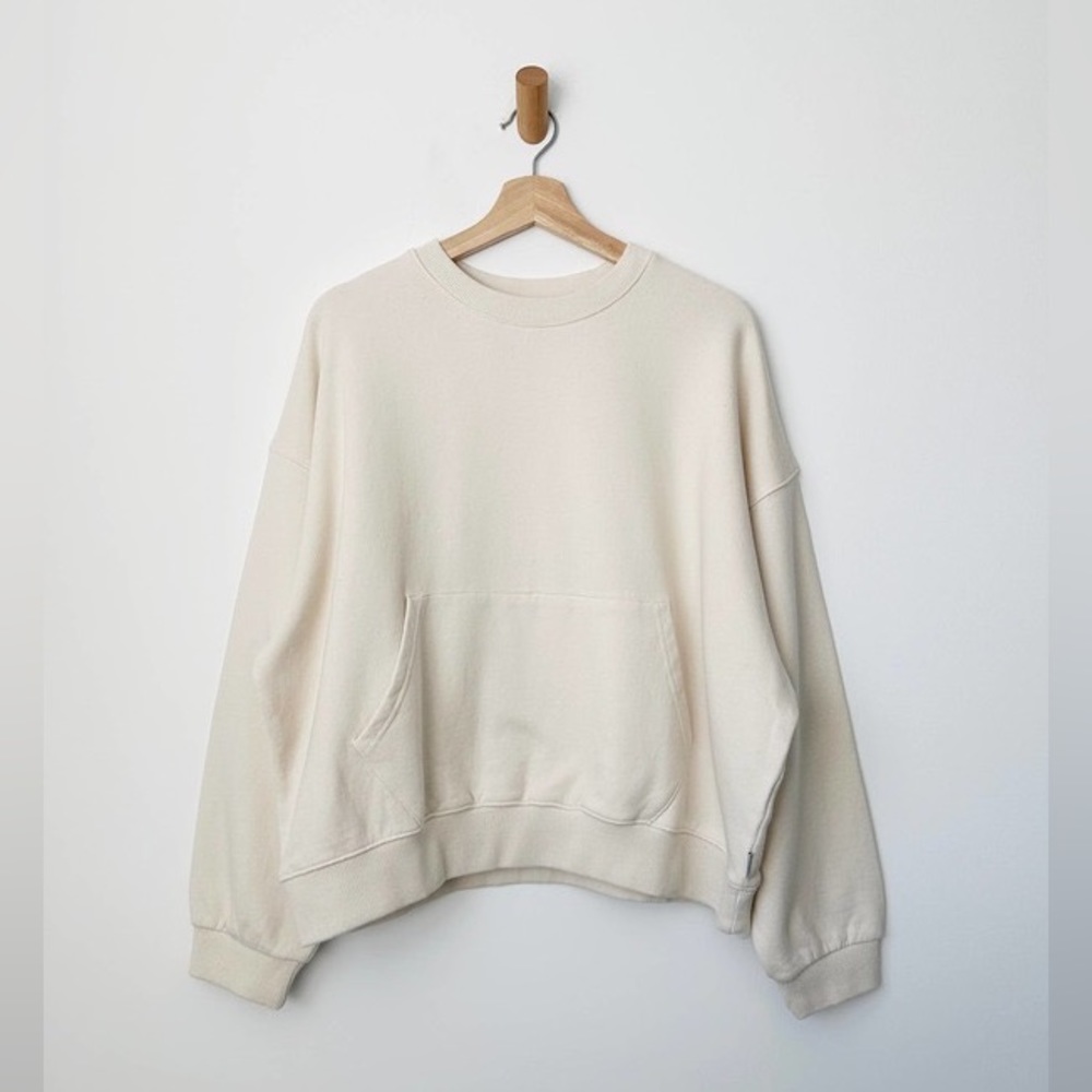 Le Bon Shoppe long sleeve Natural with pocket